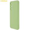 AMORUS For Samsung Galaxy A14 5G/4G Case Precise Cutouts TPU Fiber Lining Shockproof Phone Cover