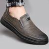 New Spring Men's Shoes Lightweight and Simple Business Leather Shoes Trendy and Breathable Men's Casual Shoes