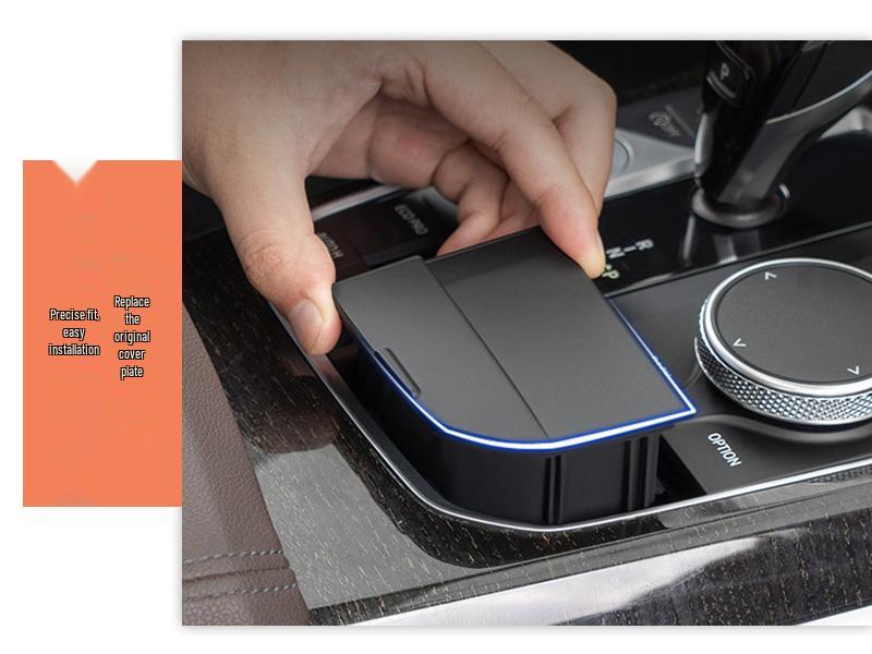 Vylepšený úložný box pro modely BMW řady 2, 3, 4 a modely X/Z (Konzola řadicí páky)