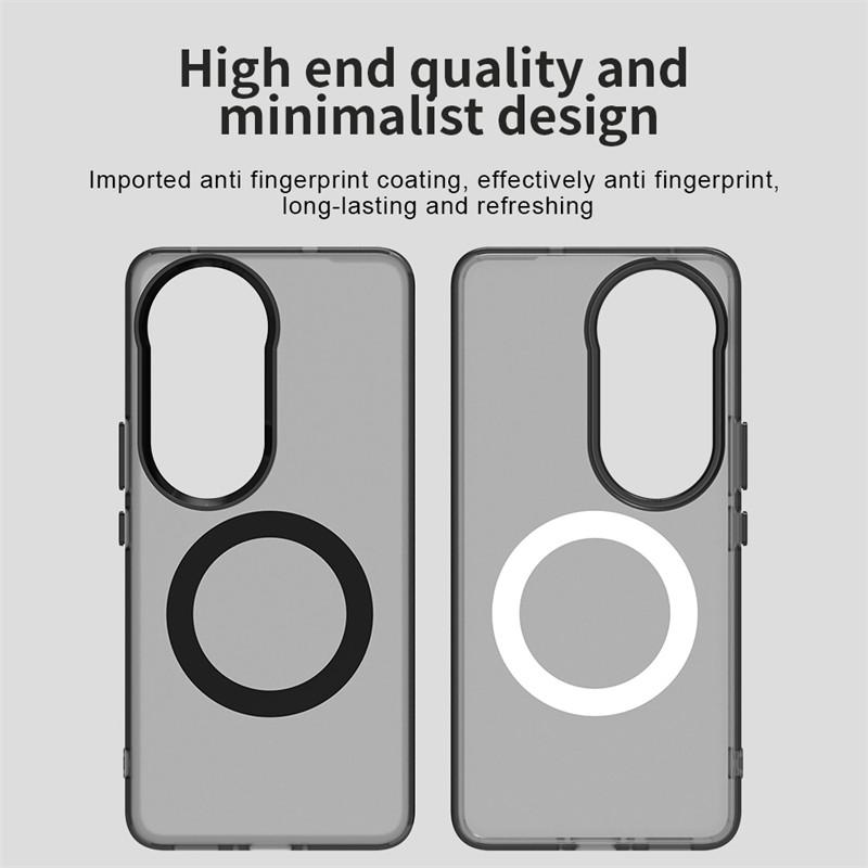Magnetic For Vivo V50 5G Case Magsafe Wireless Charging Cover Vivo V50 5G Matte PC Protective Phone Back Cases For Vivo V50 5G