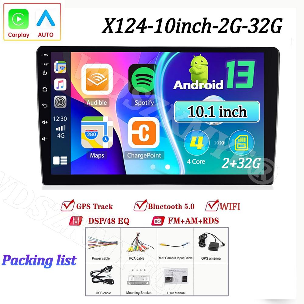7"/9"/10" Universal 2Din Car Radio 4GB Android 13 Carplay Android Auto GPS BT Automotive Multimedia Car Intelligent Systems