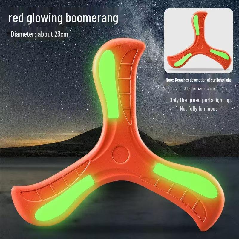 Eva Soft Three-Leaf Automatic Return Boomerang – Outdoor Children's Toy Gift