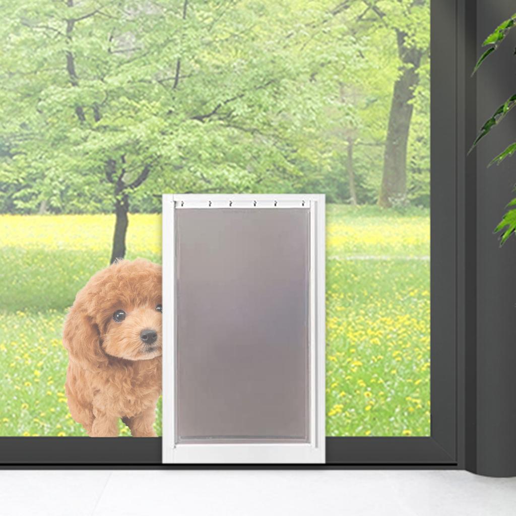 Durable Replacement Dog Door Flap Weather-Proof Safe Doggie Doors Freedom Flaps for Pet Puppy Kitten Dog Supplies