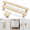 Hammered Texture Drawer Pulls Square Shape Door Handles New Cabinet Knobs  Kitchen Cabinets