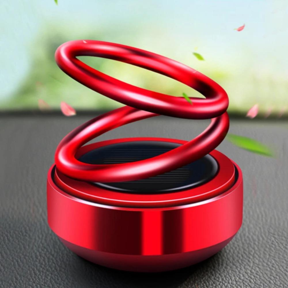 Solarenergie Aufhängung Rotierender Fidget Roller Kreisel Kreisel Stressabbau Spielzeug Linderung im Fahrzeug Antistress Fidget