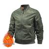 Men's Retro MA1 Flight Jacket - Casual Military Baseball Outerwear for Spring and Autumn