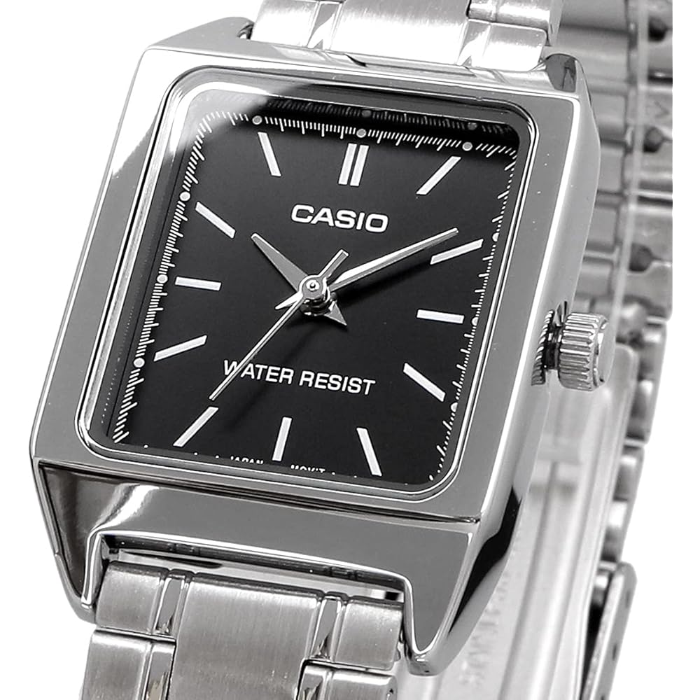 Casio Standard Analogue Ladies Watch LTP-V007D-1E Silver Stainless Steel Water Resistant