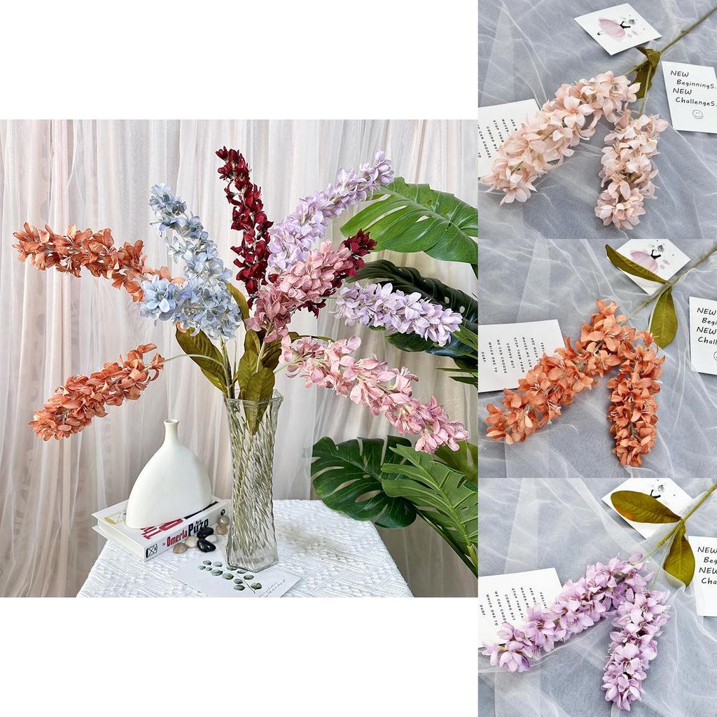 Artificial Hyacinth Wedding Arch Arrangement With Realistic Blooms For Party Decor