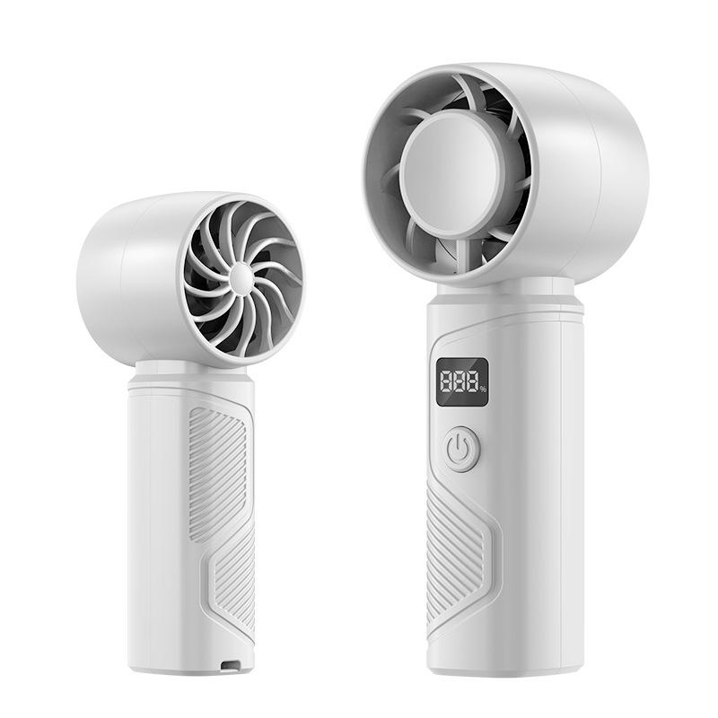C01 Mini Wireless Handheld Fan: Brushless, High-Speed, Ice-Cooling, Long Battery Life, Portable.