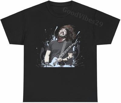 Dave Grohl Foo Fighters Nirvana Rock Music Fan T-Shirt Men Women Unisex Unisex T-Shirt