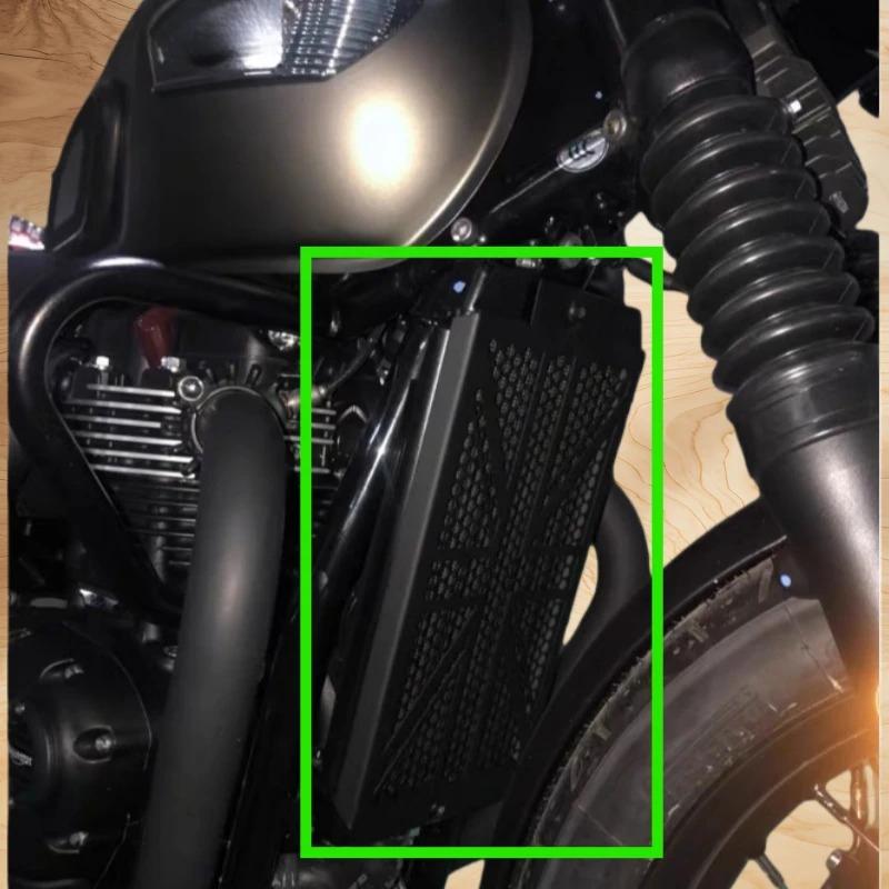 Motorcycle modification water tank net protective cover heat dissipation net for Triumph Bob Scrambler T100 T120 T 100 120