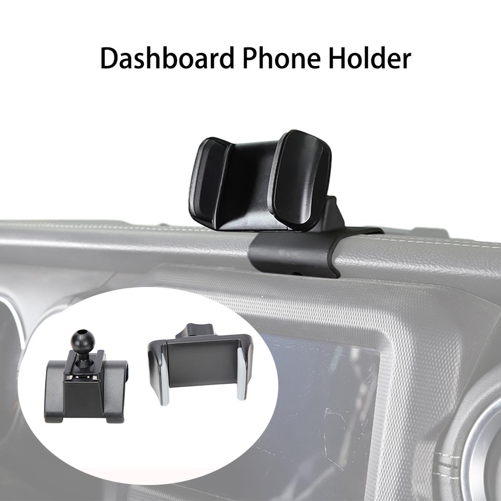 Car Rear Seat Water Cup Holder Dashboard Phone Holder GPS Bracket for Jeep Wrangler JL Gladiator JT 2018 Up Interior Accessories