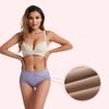 Mutandine sexy trasparenti a vita media per le donne Mutandine senza cuciture in seta di ghiaccio Slip da donna ultra sottili altamente elastici S-3XL