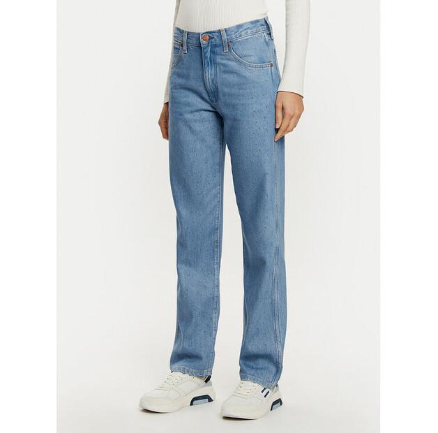 

Джинсы Wrangler Sunset 112356412 синий Straight Fit 33/32