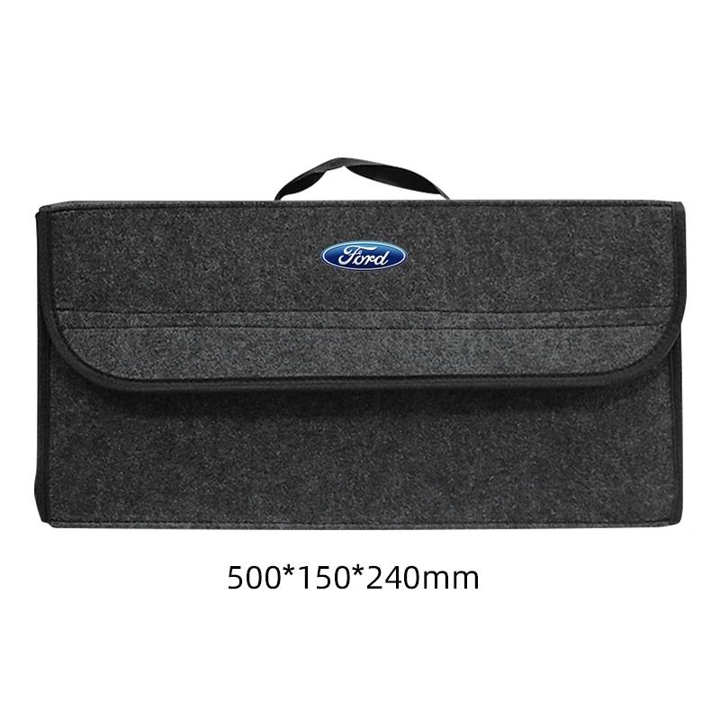 Naklejka Samochodowa Organizer do Bagażnika Samochodowego Duża Pojemność Składana Torba do Przechowywania Do Ford Focus Mondeo Kuga Fiesta MK7 Escort Explorer Edge 2