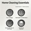 Multifunctional 3-in-1 Household Cleaning Brush Set Kitchen Crevice Scraper Tool for Countertop Dusting And Baking Oven