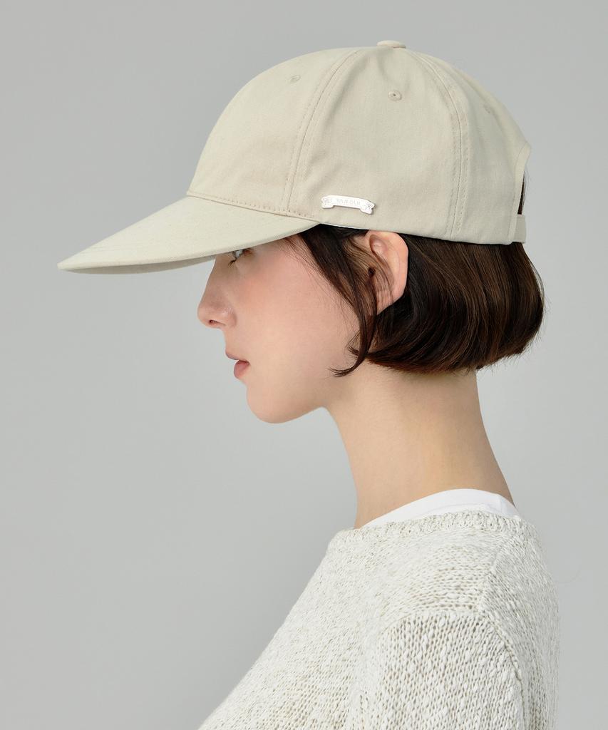 Bajal Flag Studded Ball Cap Beige