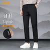JEEP Men's Relaxed Fit Business Casual Straight-Leg Pants