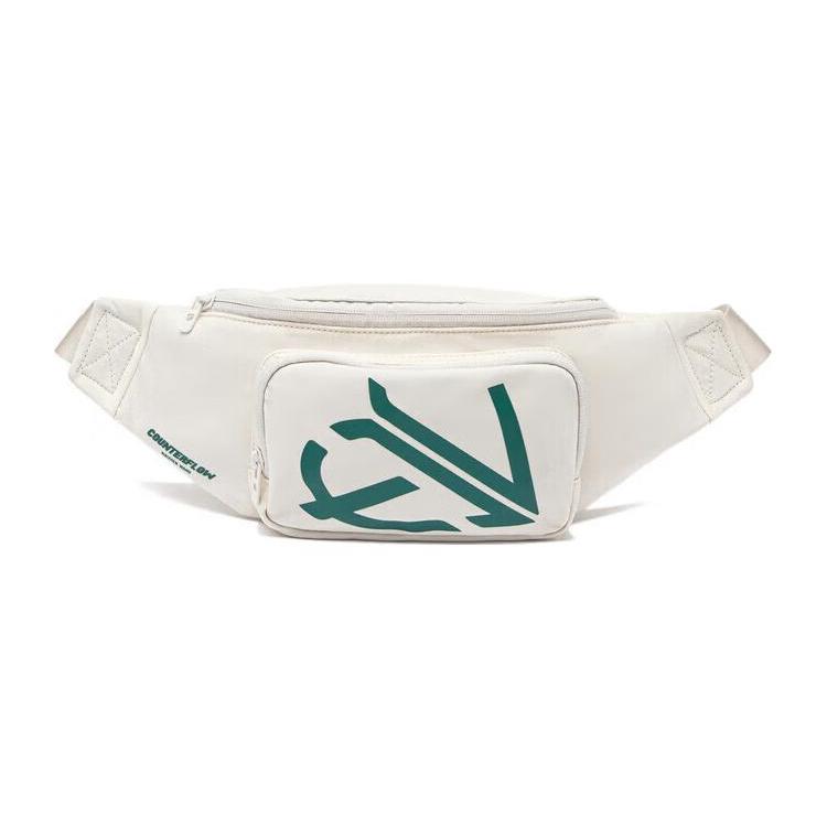 New LiNing Sports Life Collection Polyamide One Shoulder Crossbody Fanny Pack Regular Women's White ABLT054-2