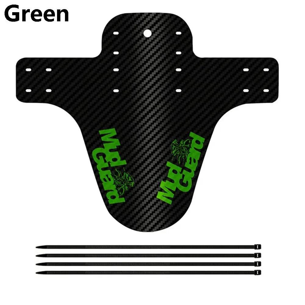 Mountain Bicycle Fenders Plastic Carbon Fiber Colorful Front /rear Bike Mudguard Mtb Bike Wings Mud Guard Cycling Accessories