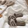 With Skirt, Flat-Bottomed Fairy, One-Word Cool Slippers For Going Out On The Beach, And Small Fragrant Cool Slippers For Summer Wear.