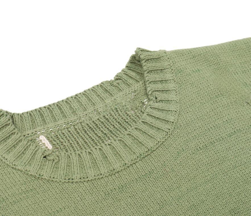 Unisex Skull Jacquard Streetwear Pullover Sweater - Long-Sleeve Hip-Hop Style