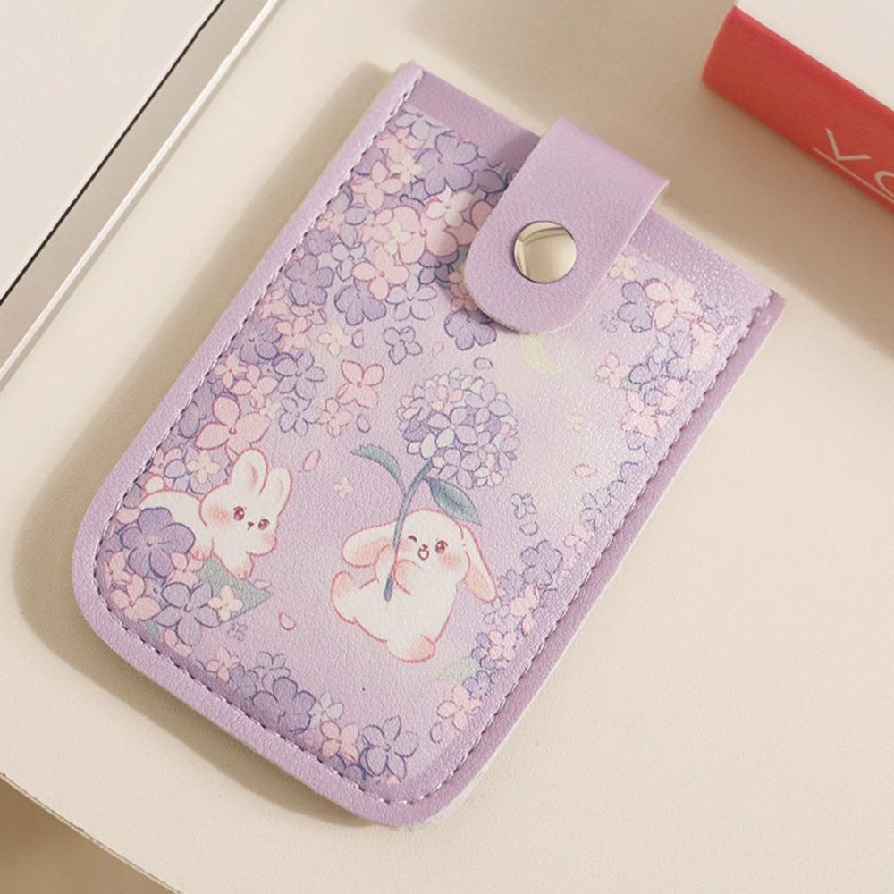 

Ламінований прихований футляр для візиток з 5 кишенями для карток, тримач для посвідчень, новий міні-гаманець для карток для жінок 3