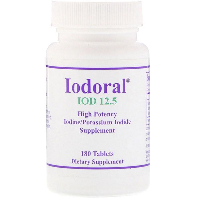 

Optimox Iodoral IOD 12.5 tablets, 180 tablets, 1 unit