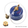 Outdoor Camping Gas Stove Propane Refill Adapter Gas Cylinder Adapter Convertor Gas Filling Tank Coupler Outdoor Stove Accessories
