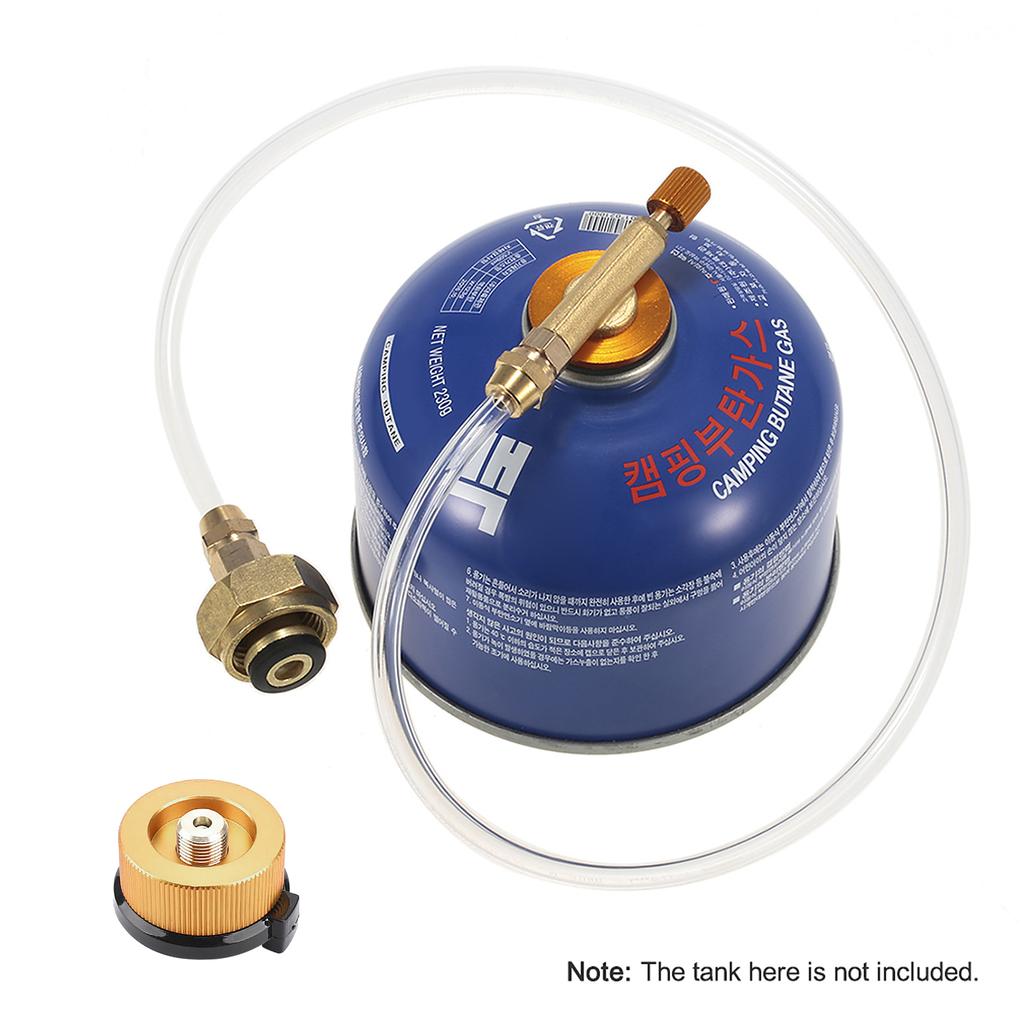 Outdoor Camping Gas Stove Propane Refill Adapter Gas Cylinder Adapter Convertor Gas Filling Tank Coupler Outdoor Stove Accessories