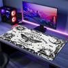 Gothic Moth Color Mouse Pad Large Gaming Table Cushion Non-slip Laptop Tablet Big Mousepad XXL Mat Mini PC Playmat With Lock edge