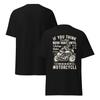 Motorcycle Rider Vintage Custom T-Shirt