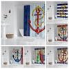 House Hold Waterproof Fabric Household Shower Curtain Accessories Shower Curtain 240 * 200 Home Marine Style Shower Curtain