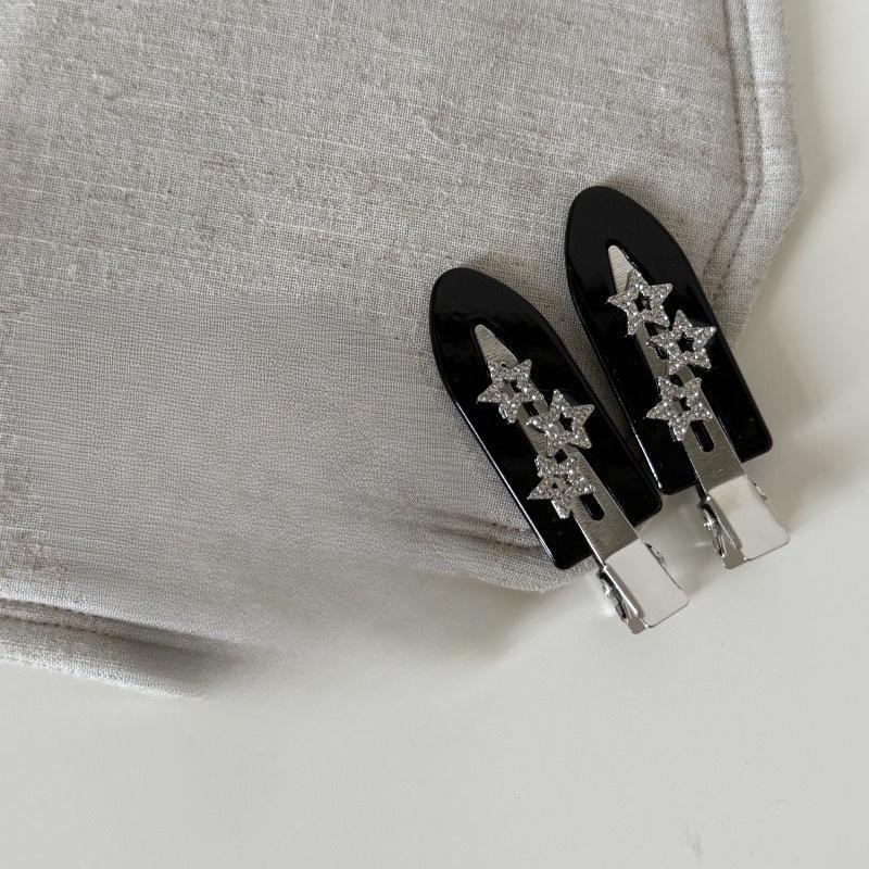 2/3/4/6 stücke Acetat Make-Up Haar Clips Koreanische Mode Gold Weiß Glitter Haar Pin Headwear Mädchen Frauen Haar Zubehör