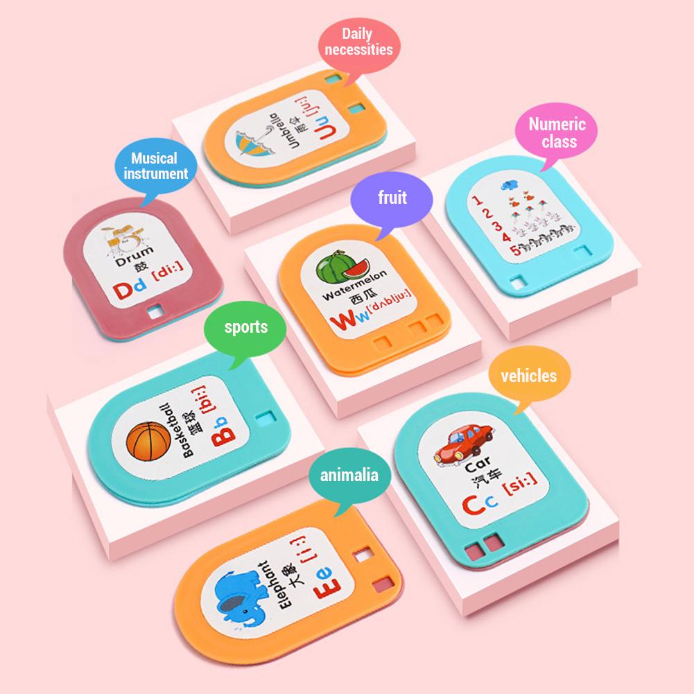 24-in-1 Multifunktions-Musikzugspielzeug mit sprechenden Lernkarten Feinmotorik Frühes Bildungs Lernspielzeug Geschenke für Kinder