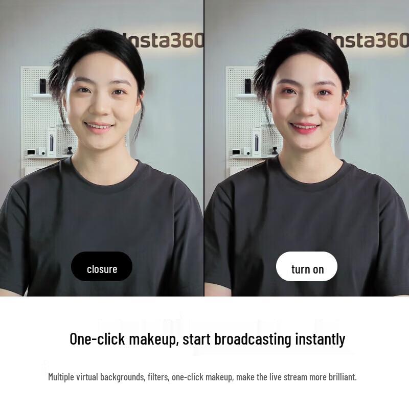 Insta360 Link 2C AI 4K Webcam with Tripod