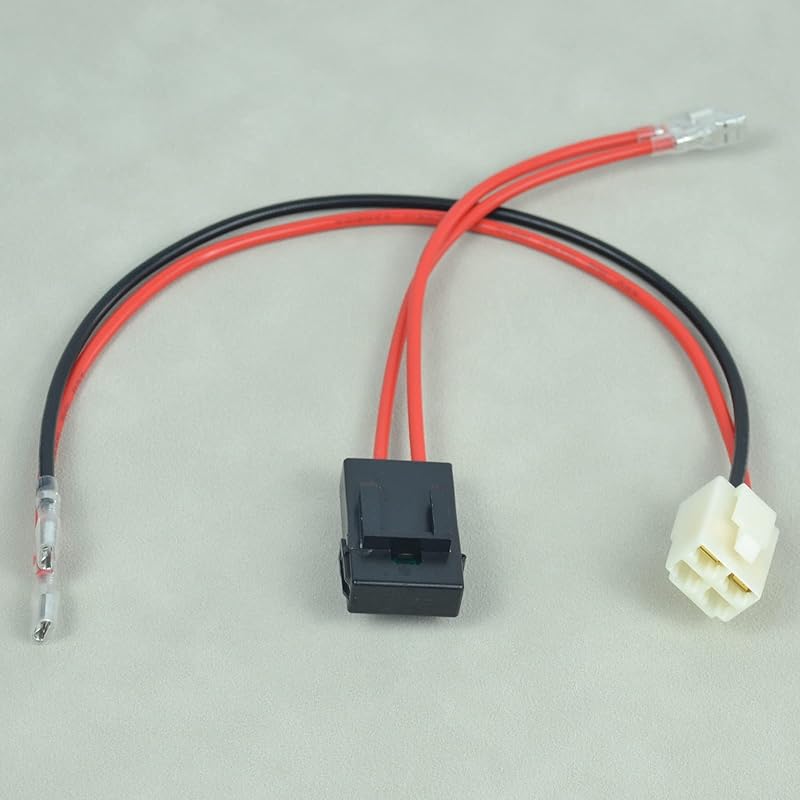 Battery Wire Harness Kit Fit for Razor PR200 MX350 MX400 Pocket Mod, PR200 V27+, MX350 V33+, MX400 V33+ - 3 Holes Plug