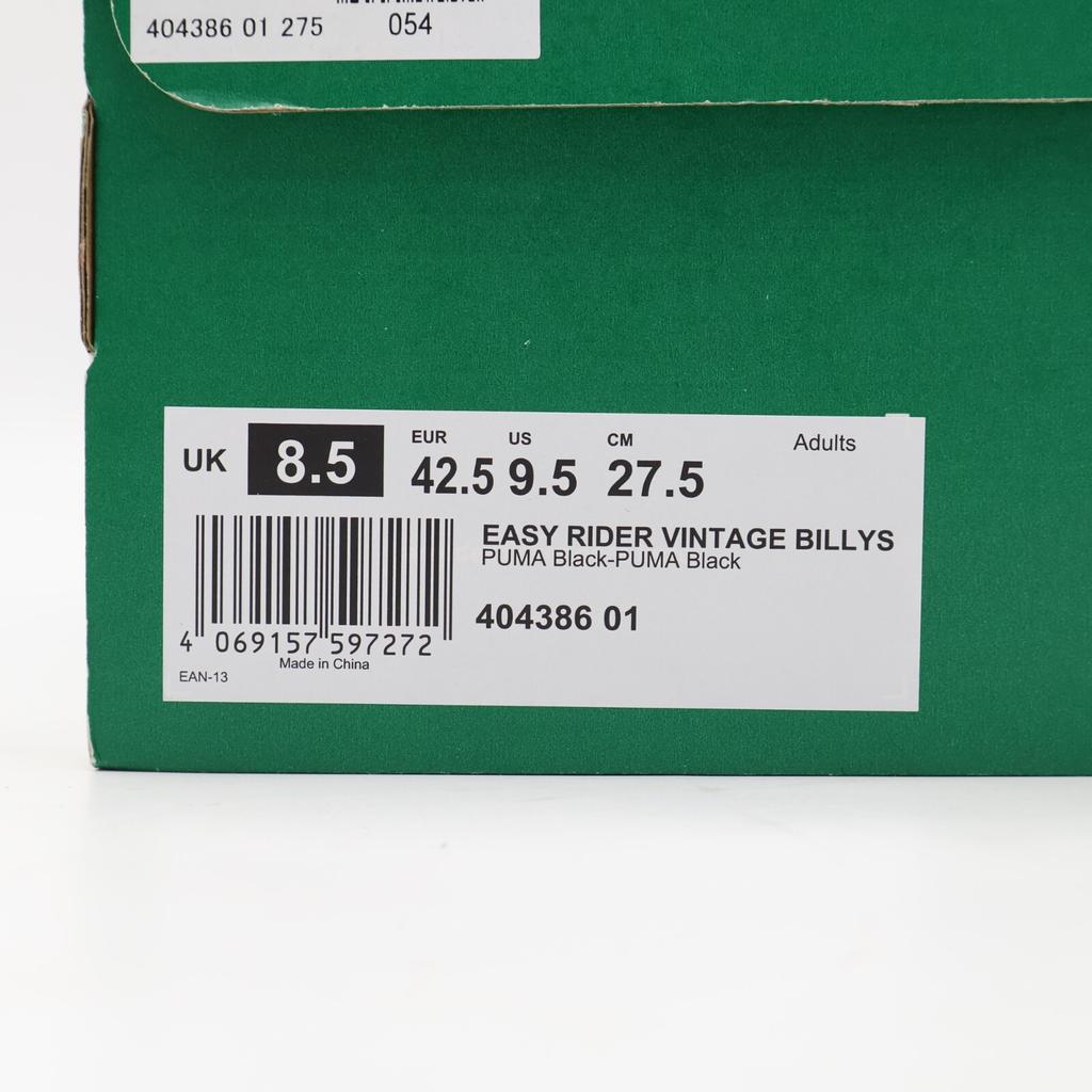 404386-01 BILLY'S Exclusive Puma Easy Rider Vintage Triple Black (Men's)