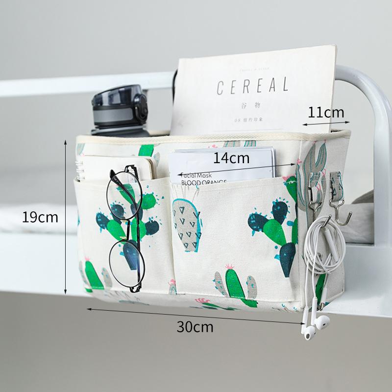 Poches pour couches Sacs d'accessoires de berceau Sacs de rangement de chevet Pochette latérale de lit d'enfant Organisateur de rangement de jouets de chevet