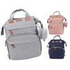 Diaper Bag Foldable Multifunctional Baby Diaper Backpack with USB Charging Port for Travel