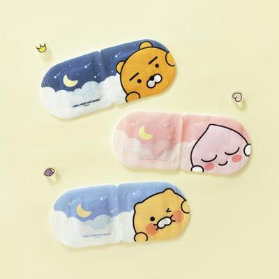 Kakao Friends Sweet Sleep Steam Thermal Sleep Mask, 10 Sheets, 3 Types, Choose 1 (Ryan, Apeach, Chunsik)