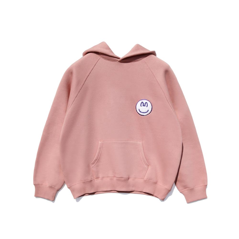 Хайпы Хуайс Смайл Теплый Худи Light Pink M