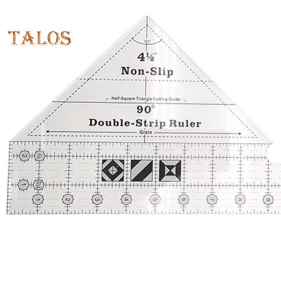 Quilting-Lineal, 60/90 Grad, Patchwork-Nählineal, Vorlage, Schablonenführung, DIY-Näh- und Bastelprojekte, Stoffzuschnitt, Kleidungsdesign-Lineal