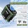 2025 13500RPM High-speed Waist Hanging Electric Fan Portable 6000mAh Power Bank Clip Waist Outdoor Construction Site Small Fan
