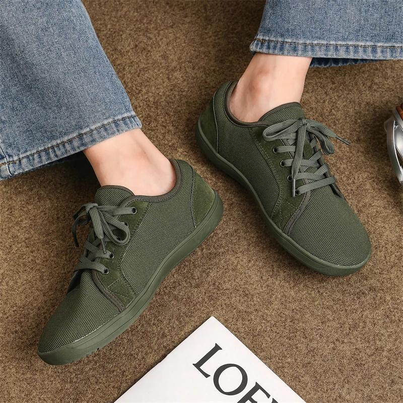 Fashionable and Minimalist Shoes with Ultra Light and Wide Feet Suitable for Both Men and Women for Daily Exercise and Travel