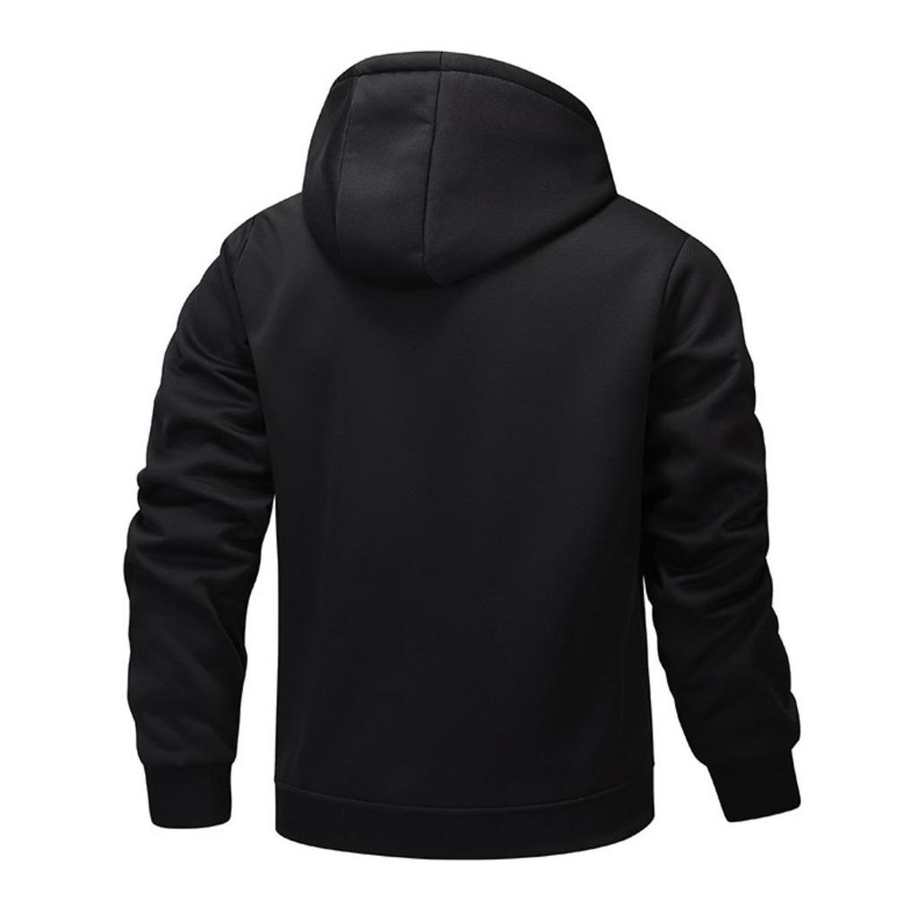 Cappotto Spesso Autunno e Inverno, Felpa con Cappuccio Larga in Imitazione Lana d'Agnello, Giacca da Lavoro, Giacca da Uomo