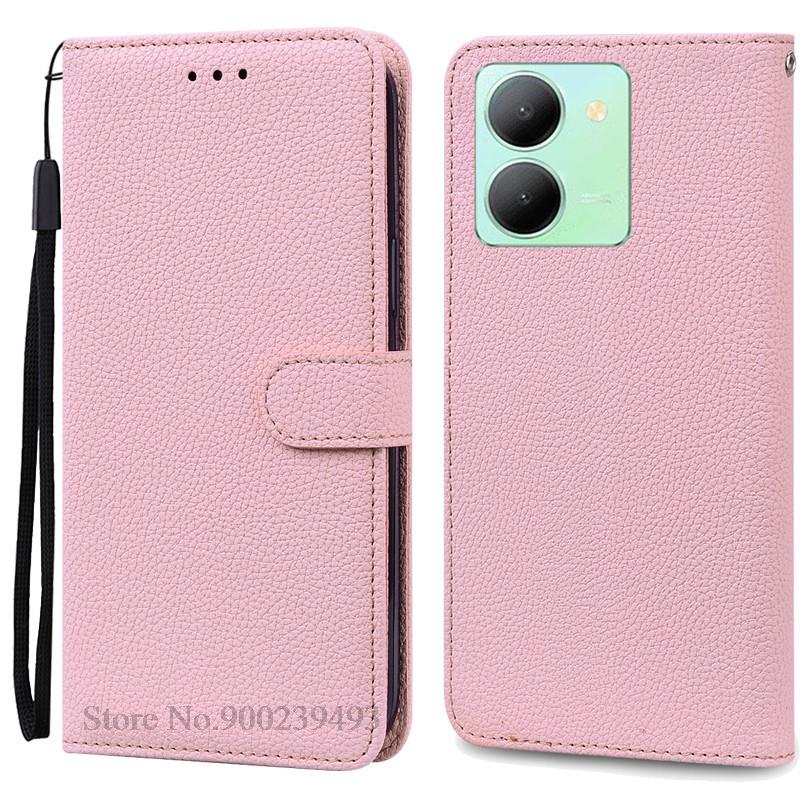 Y36 Hülle Für Vivo Y36 Hülle Weiche Silikon Rückseite Handyhülle Für Vivo Y36 5G Hülle Leder Klapp Brieftasche Hülle für VIVOY36 Y 36
