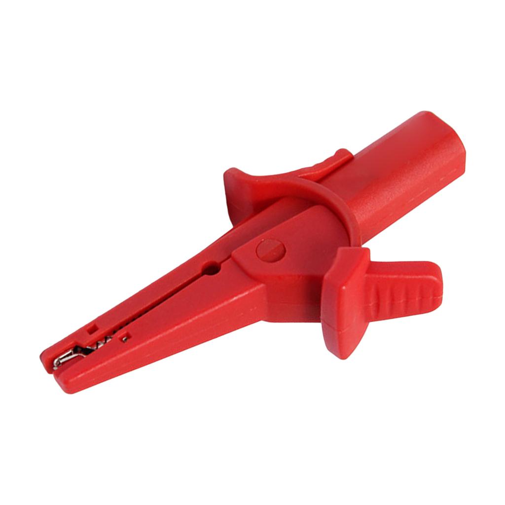 Battery Test Clip Alligator Clip Insulated 4Mm Banana Plug Clamp Multimeter Probe for Electrical Testing Solar Panel Car Battery