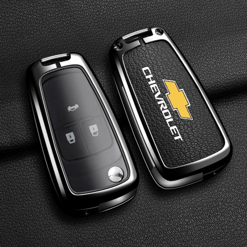 

Для Chevrolet Onix Equino Orlando Cruze Spark Sonic Camaro Volt Bolt Trax Malibu Blazer Traverse Seeker Алюминиевый Чехол-Крышка для Автомобильного Ключа