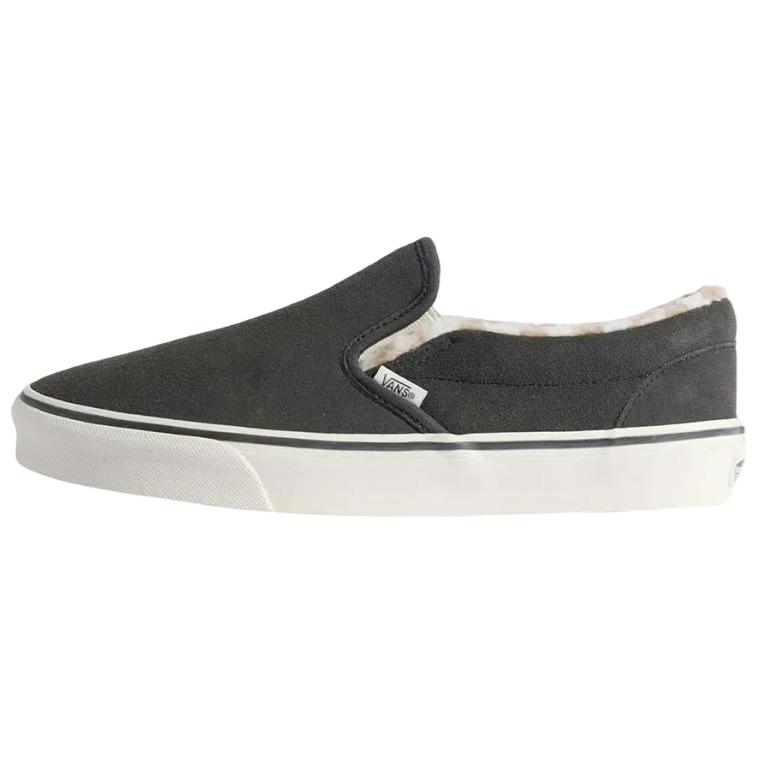 Vans Classic Slip-On Cozy Comfortable Fit Skate Shoes Unisex Sneakers Faded-Black VN000BVZEMV